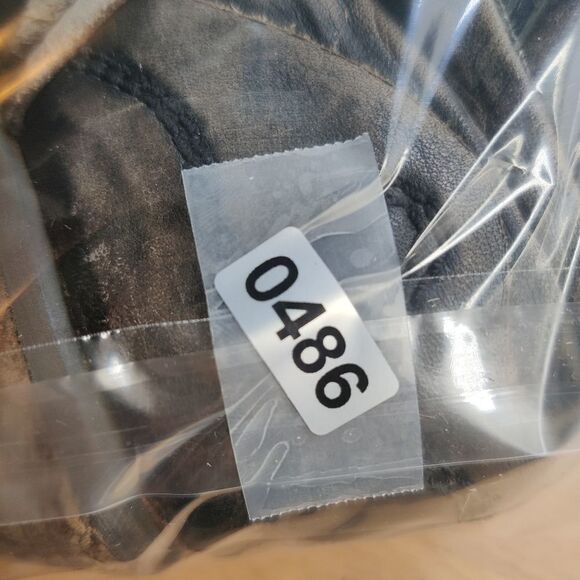 Feud britannia 'Learner' Lace Up Leather Ankle Booties w/ Stacked Heels Sz 6 - Picture 15 of 16